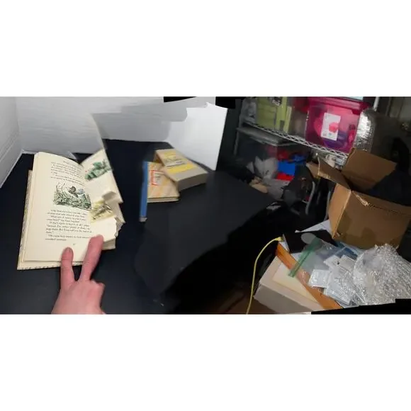 Book, Alice's Adventures in Wonderland, hardcover, Lewis Carroll, set of two - Picture 10 of 16